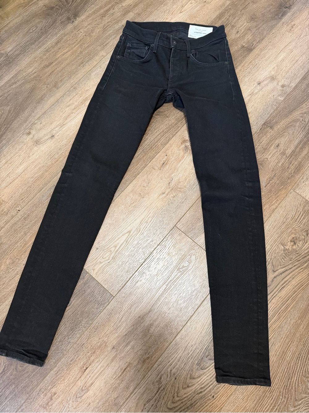 rag & bone women's Skinny Jeans — Black
